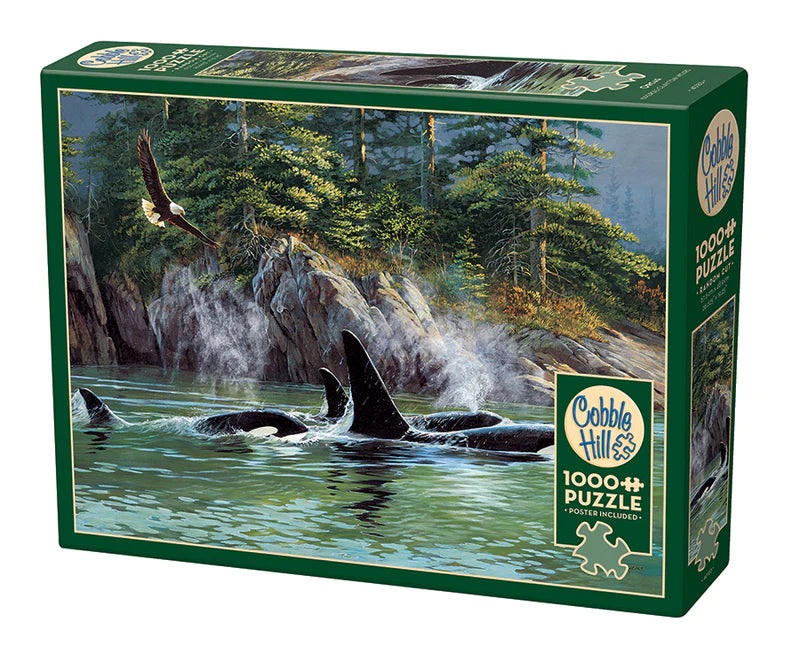 Puzzle: 1000 Orcas