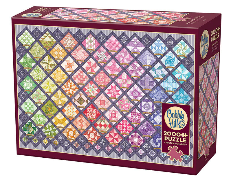 Puzzle: 2000 Four Square Quilt Blocks