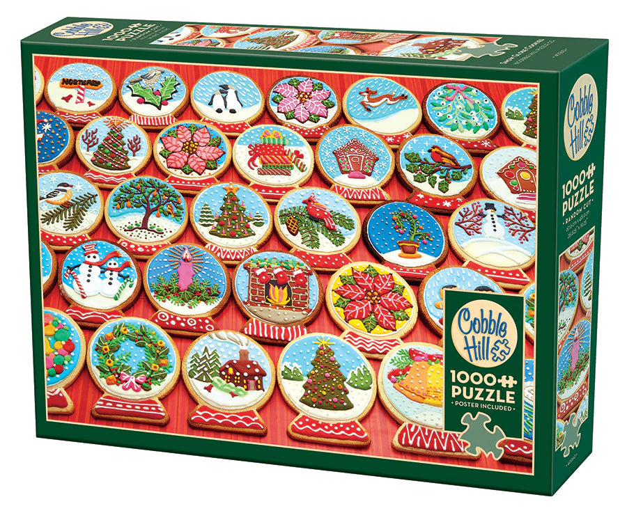 Casse-tête : 1000 biscuits boule à neige