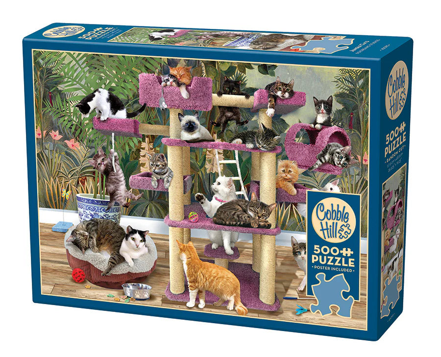 Puzzle: 500 Jungle Cats