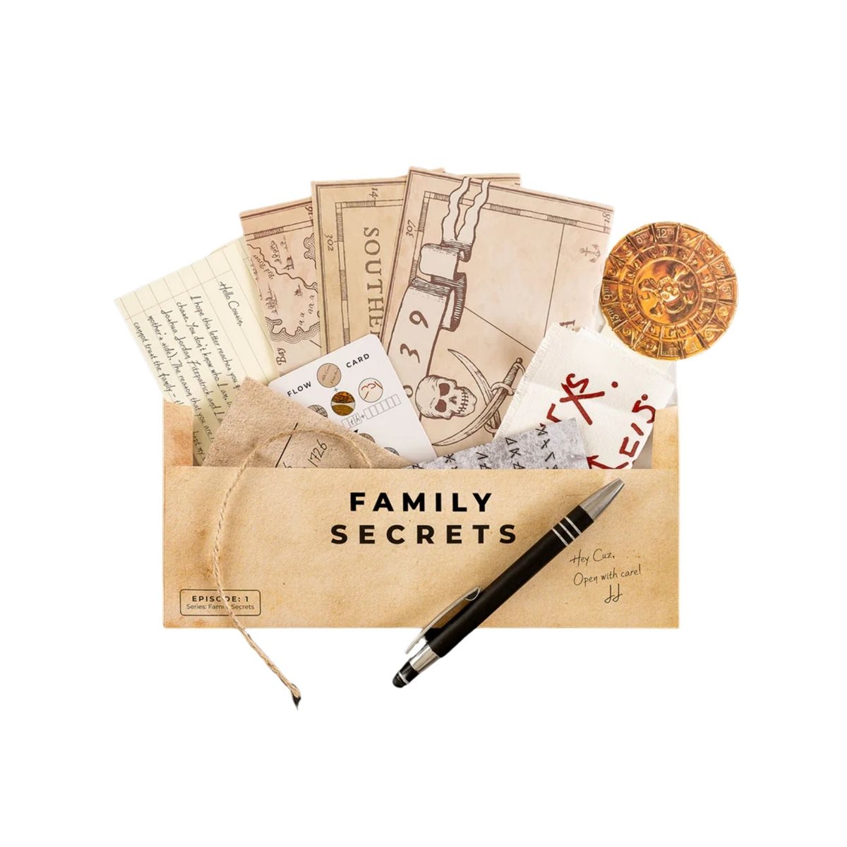Escape Mail - La série Secrets de famille : Épisode 1 - Secrets de famille (Deuxième édition)