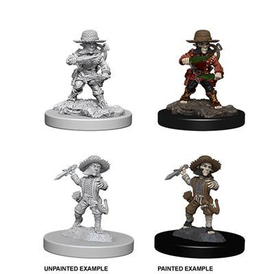 Pathfinder Deep Cuts Unpainted Miniatures: Wave 6: Male Halfling Rogue