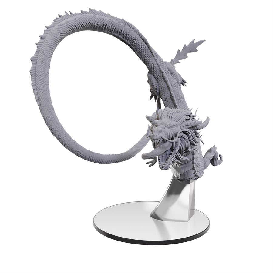 Figurines non peintes Pathfinder Deep Cuts : Miniature en boîte Dragon Adulte des Abysses