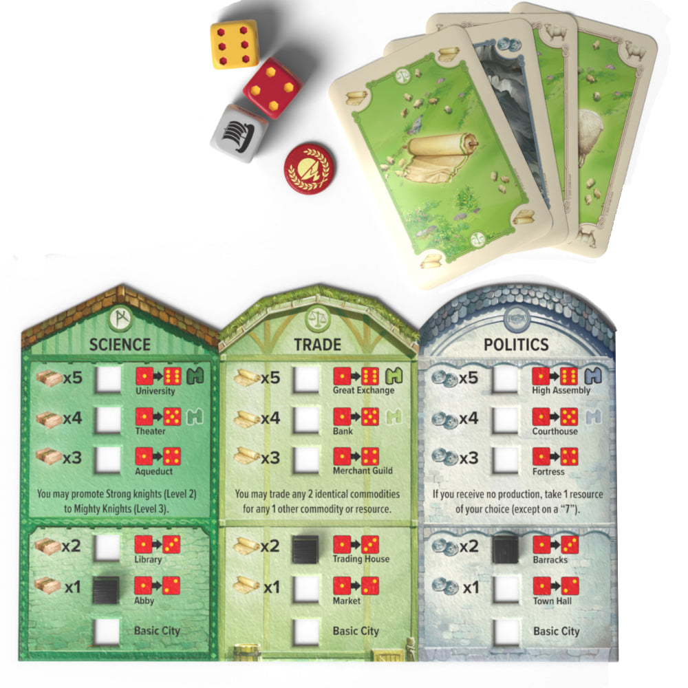 CATAN Extension : Villes et Chevaliers - 6e édition
