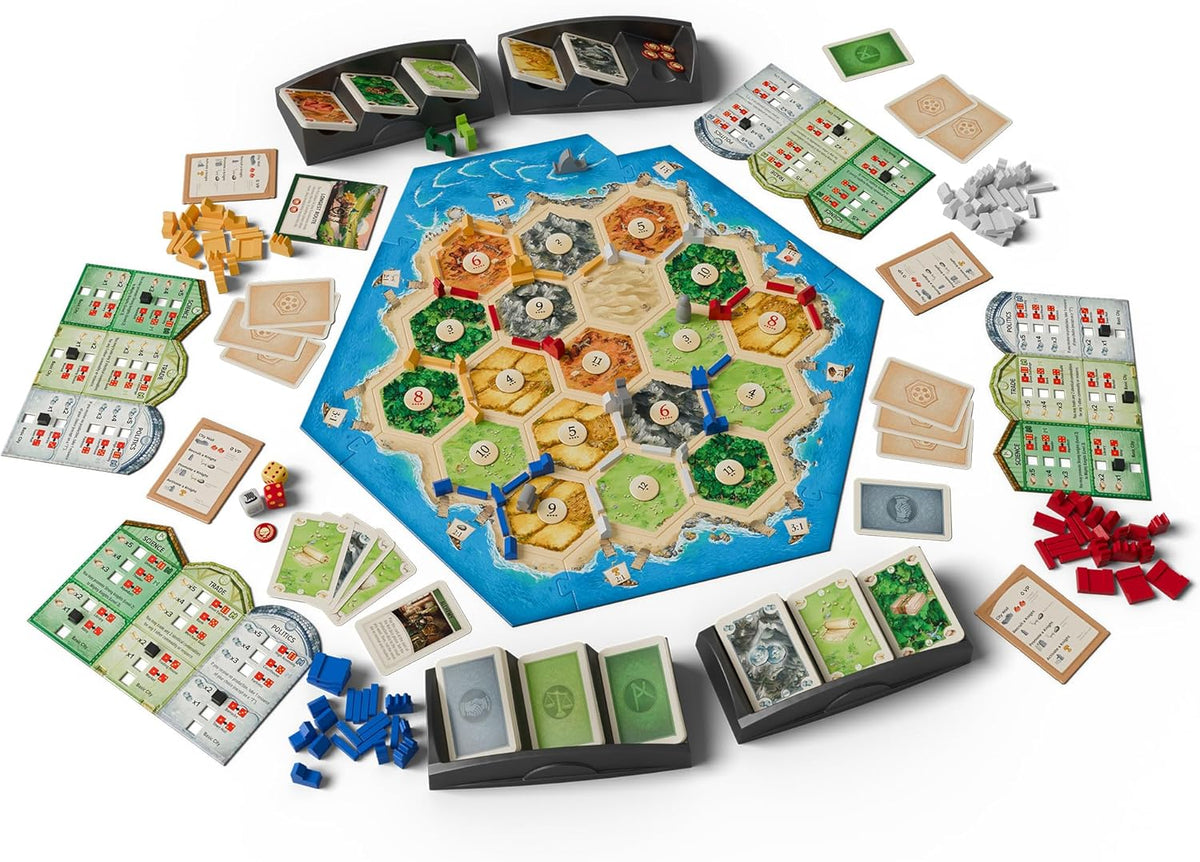 CATAN Extension : Villes et Chevaliers - 6e édition