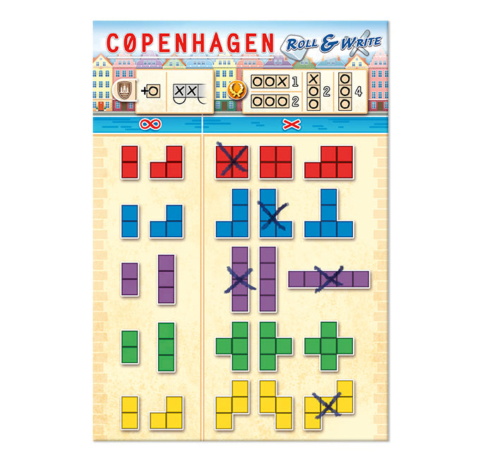 Copenhague Roll and Write