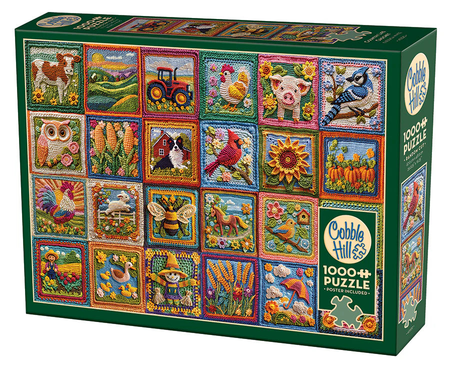 Puzzle : 1000 Crochet Champêtre