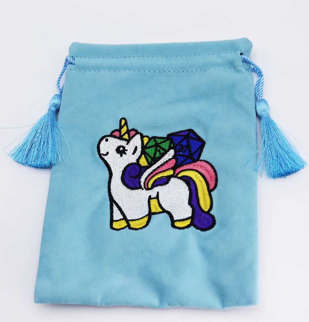 Sac à dés - Paillettes la Licorne