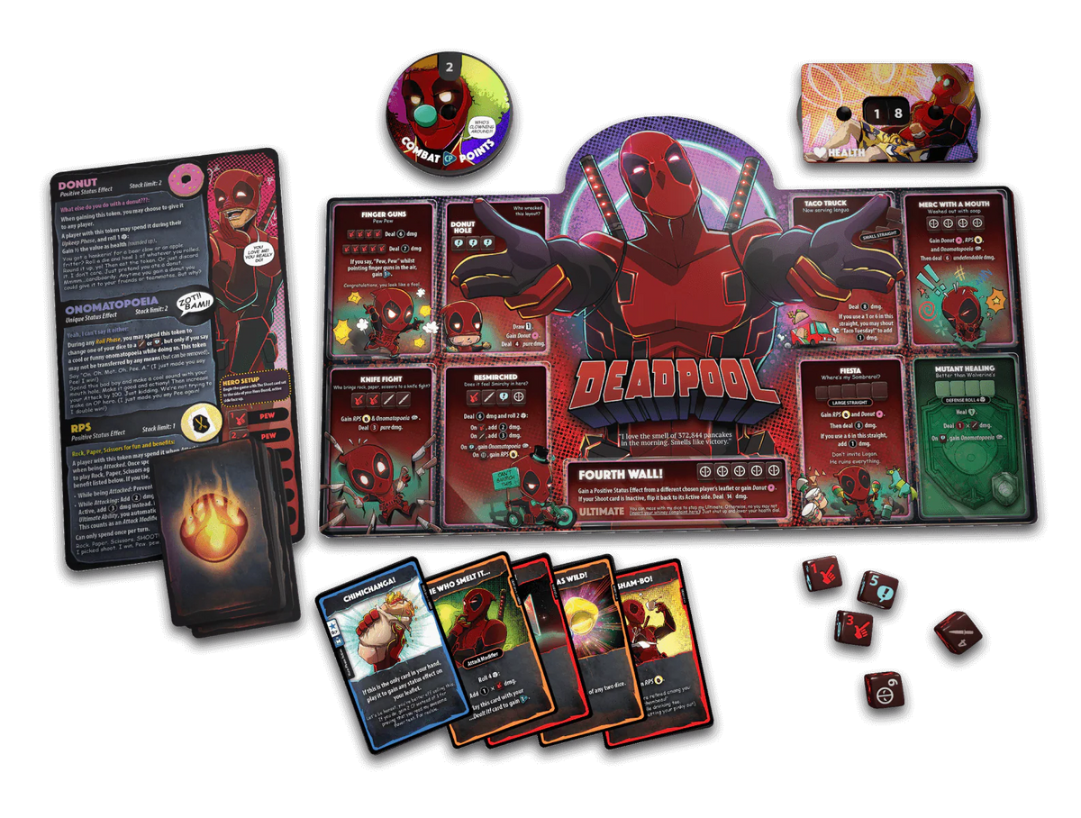 Dice Throne: Marvel Deadpool Single Hero Box