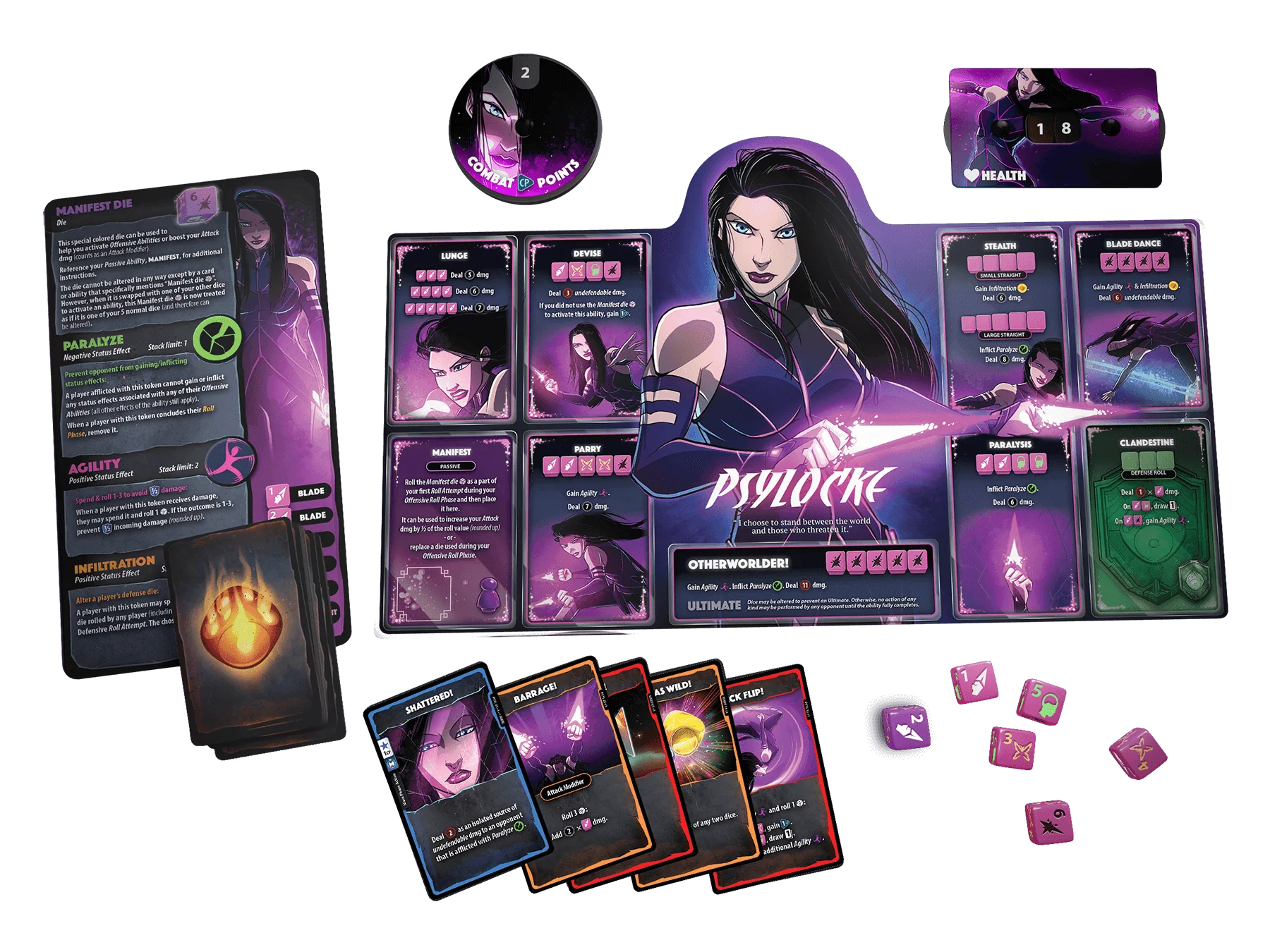 Dice Throne: Marvel X-Men Box 1