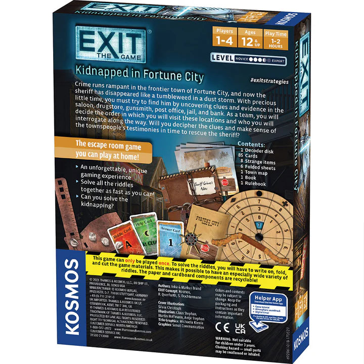 EXIT: Kidnapped in Fortune City