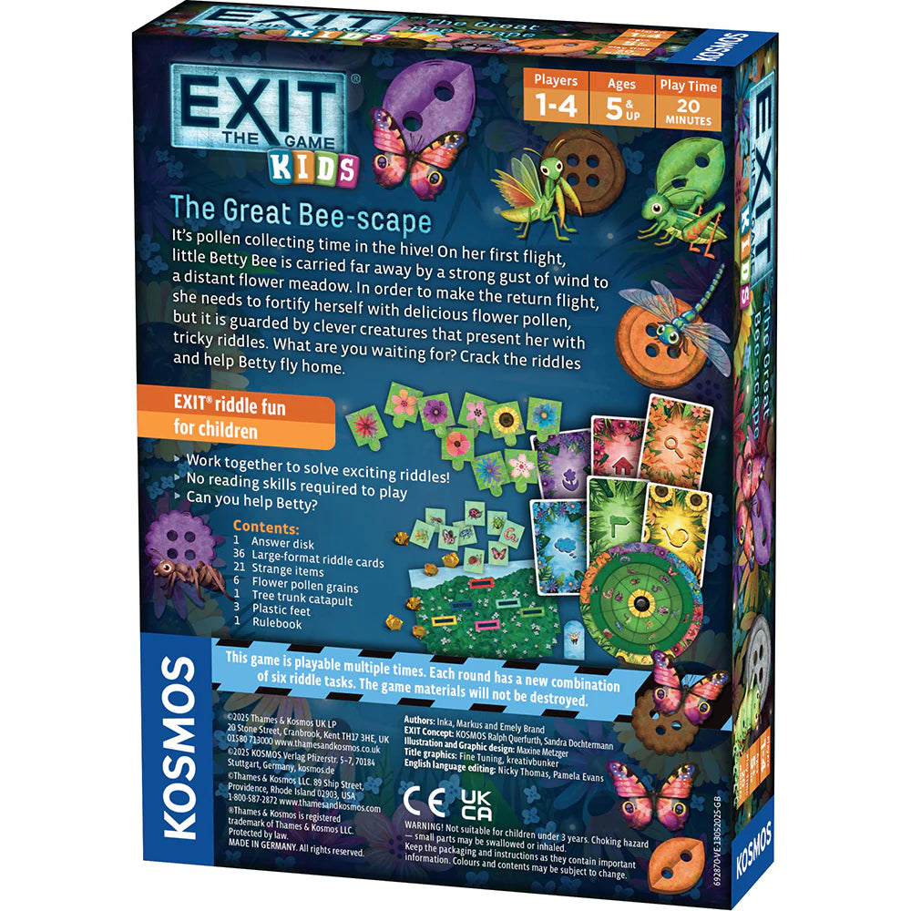 EXIT : Les enfants - La grande évasion des abeilles