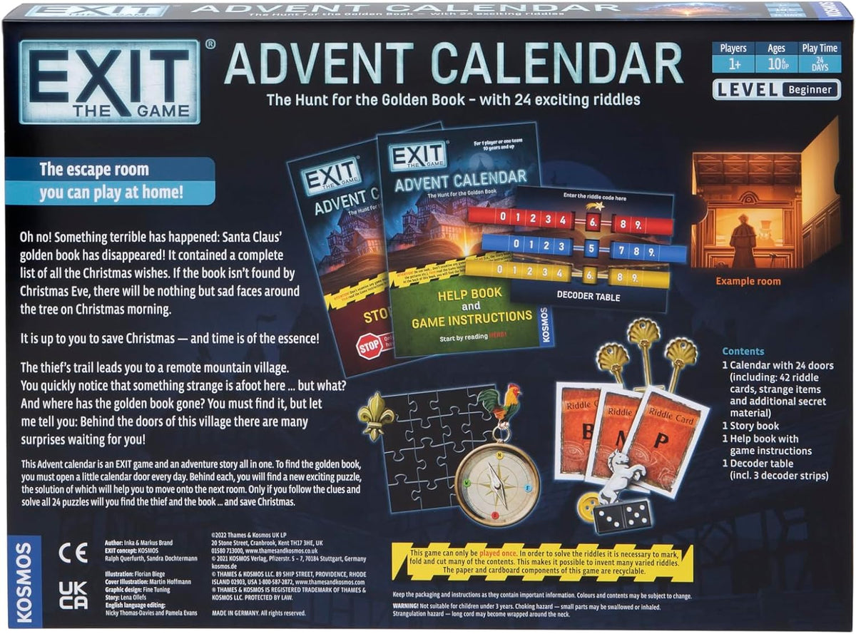 EXIT : Calendrier de l&