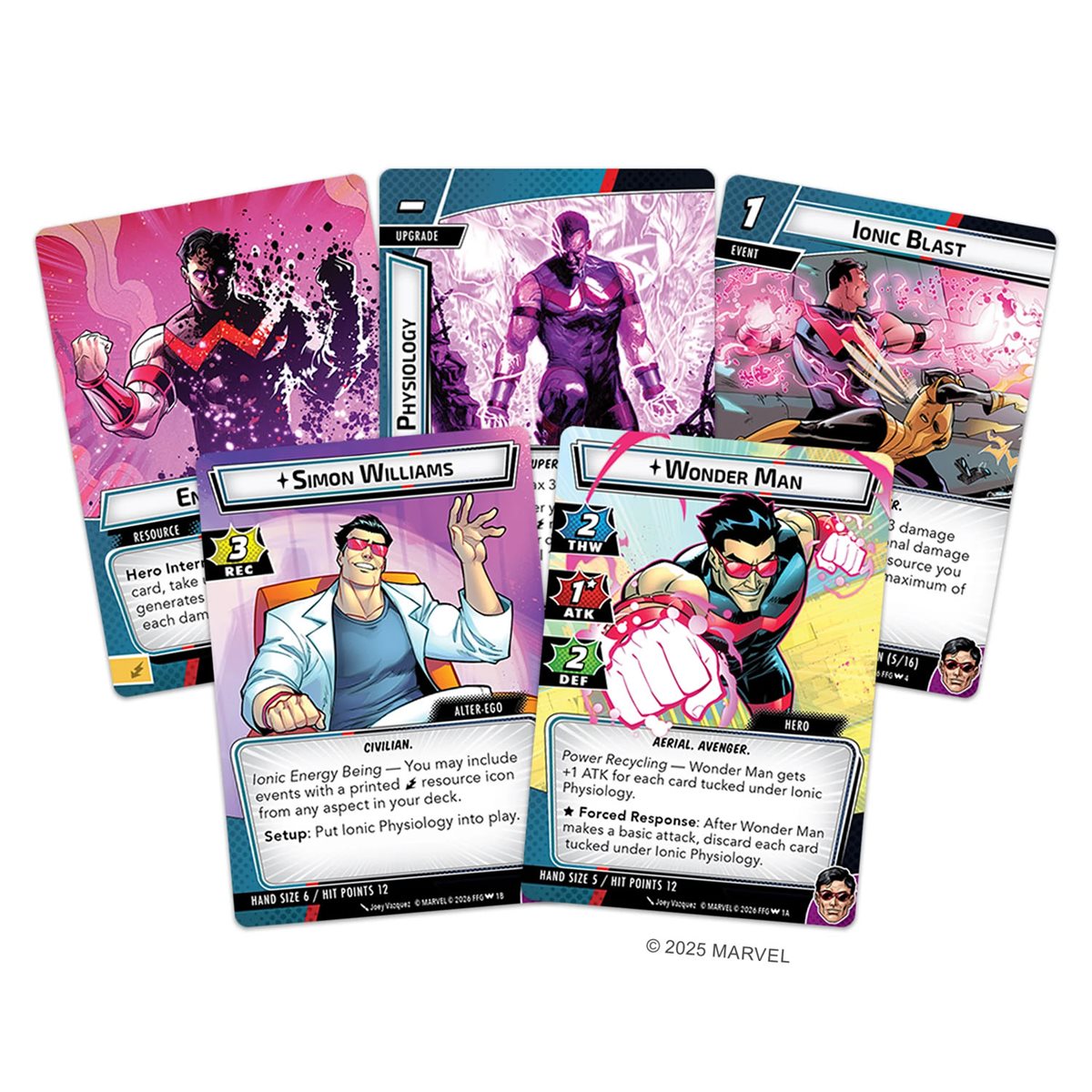 Marvel Champions : Le Jeu de Cartes Évolutif – Wonder Man – Paquet Héros