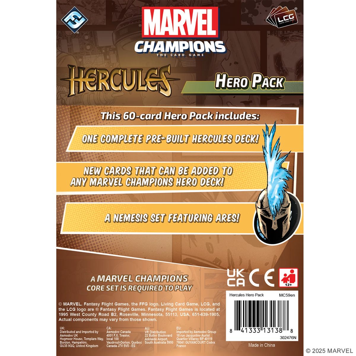 Marvel Champions JCE : Hercule - Paquet Héros