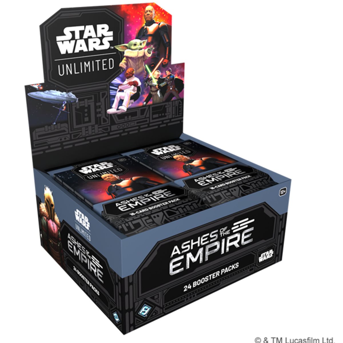 Star Wars: Unlimited - Ashes of the Empire - Booster Display