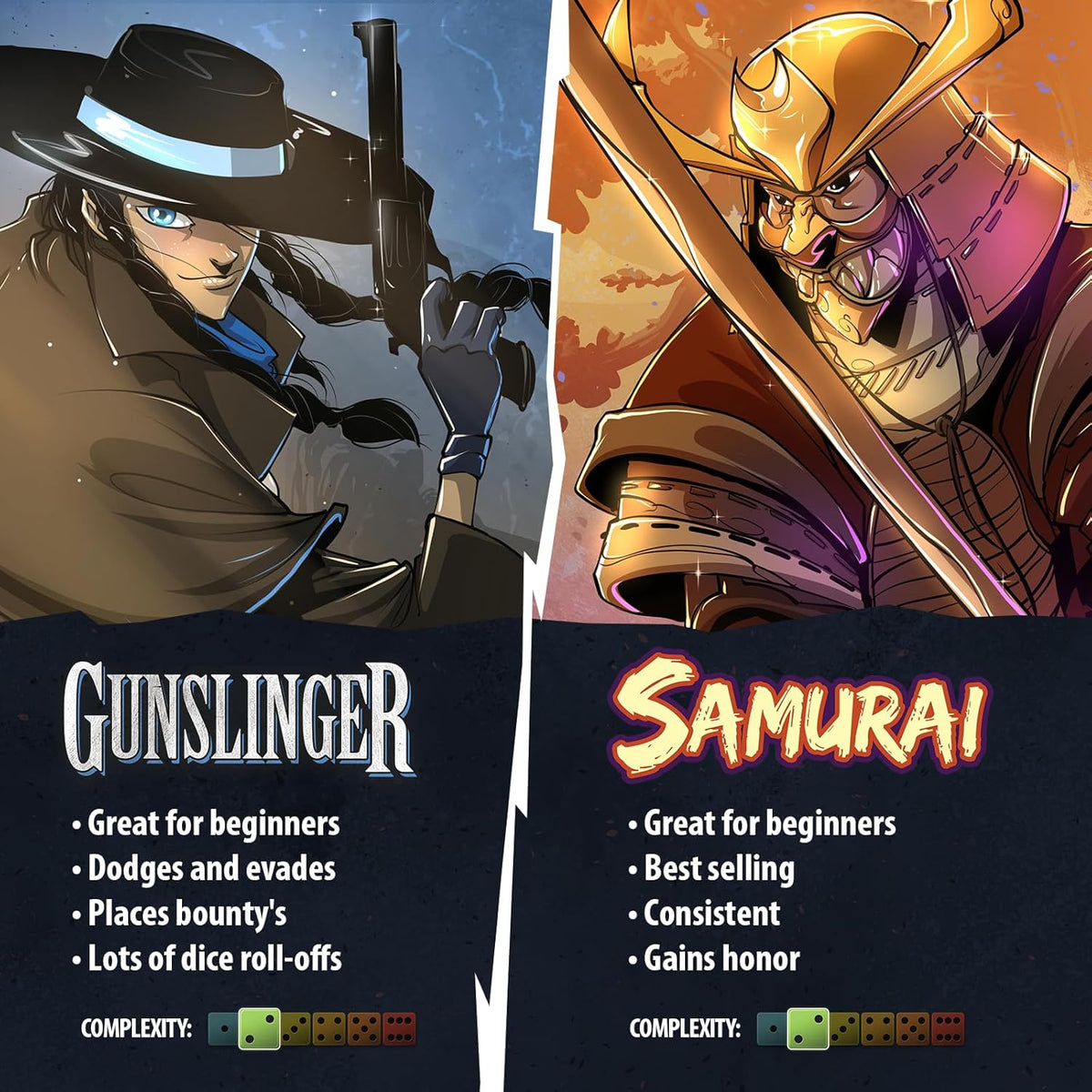Dice Throne - Season Two - Gunslinger vs Samurai