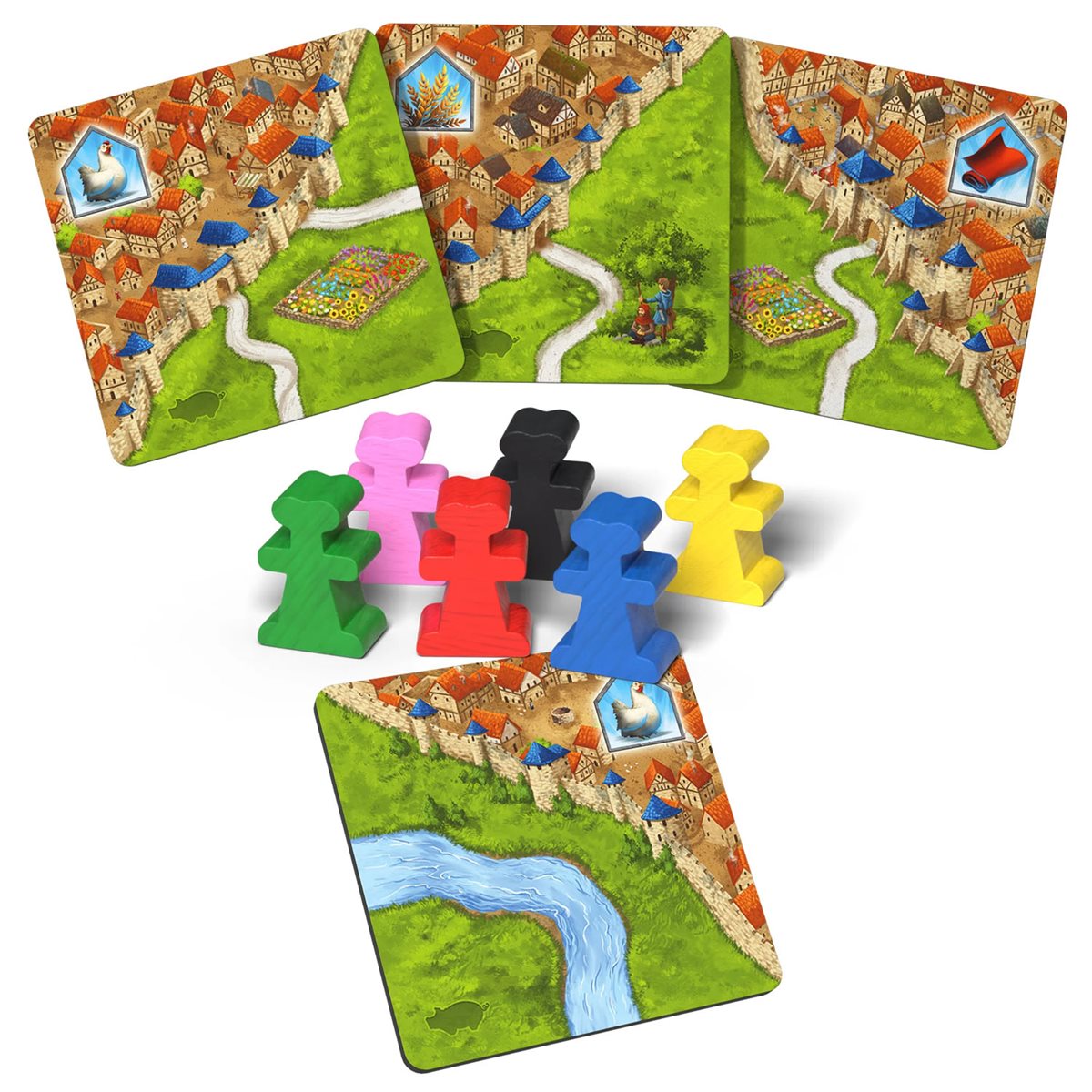 Carcassonne : Exp. 2 : Marchands et Bâtisseurs (FR) - Rafraîchir