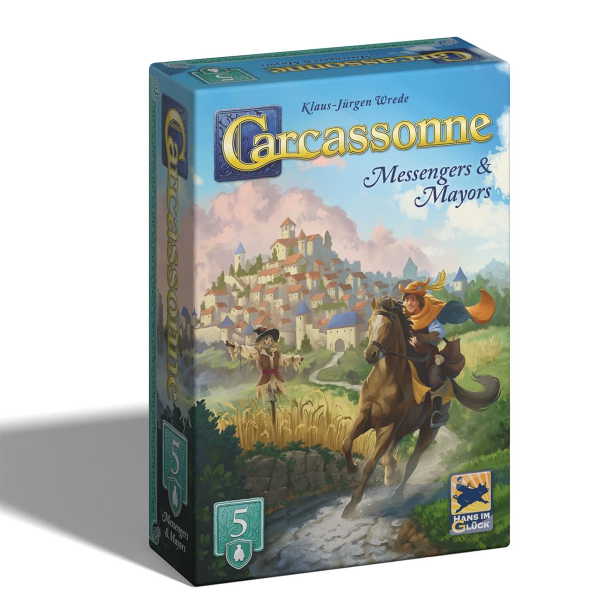 Carcassonne: Exp 5: Messengers & Mayors (EN) - Refresh