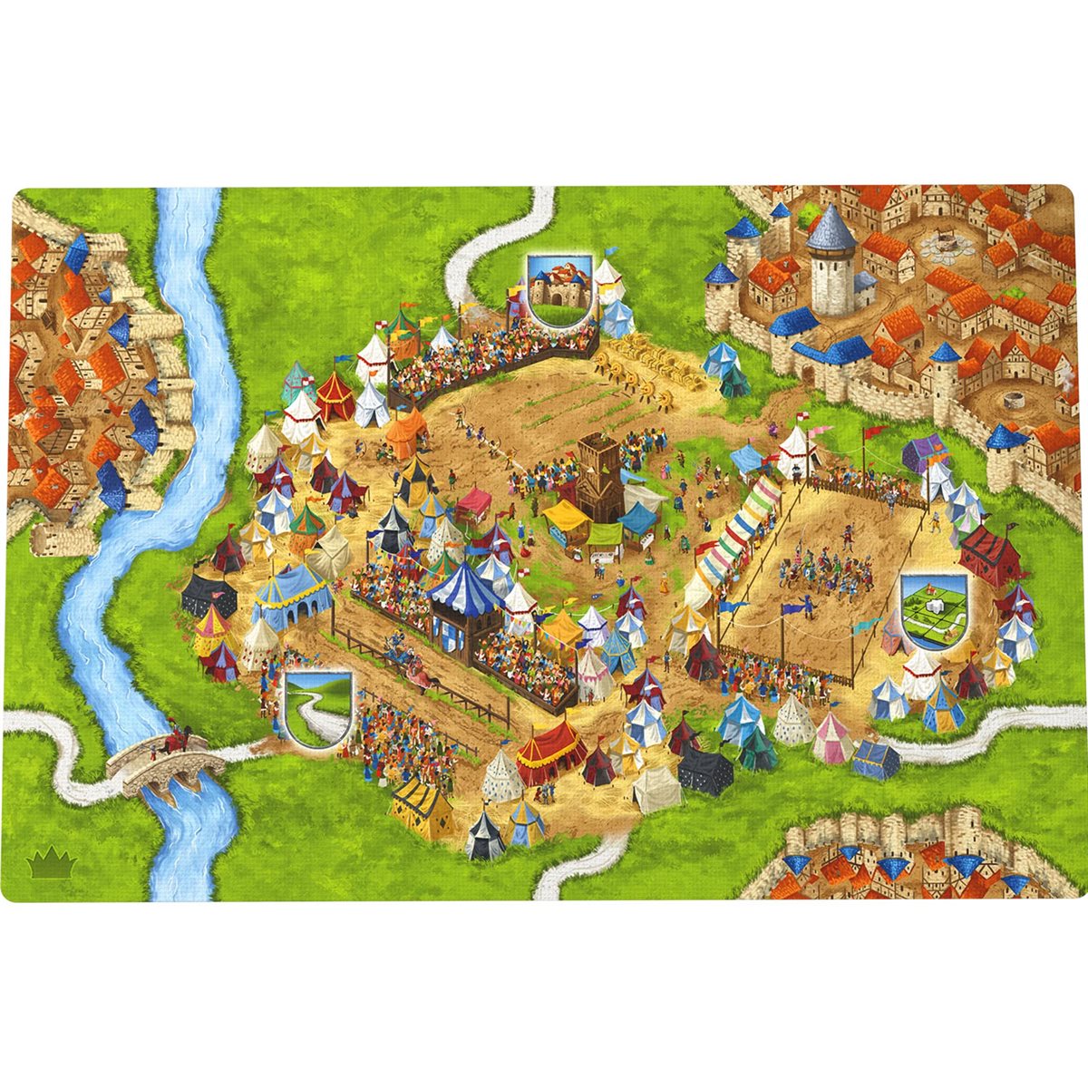 Carcassonne : Ext 6 : Les Joutes et les Blasons (FR) - Actualiser
