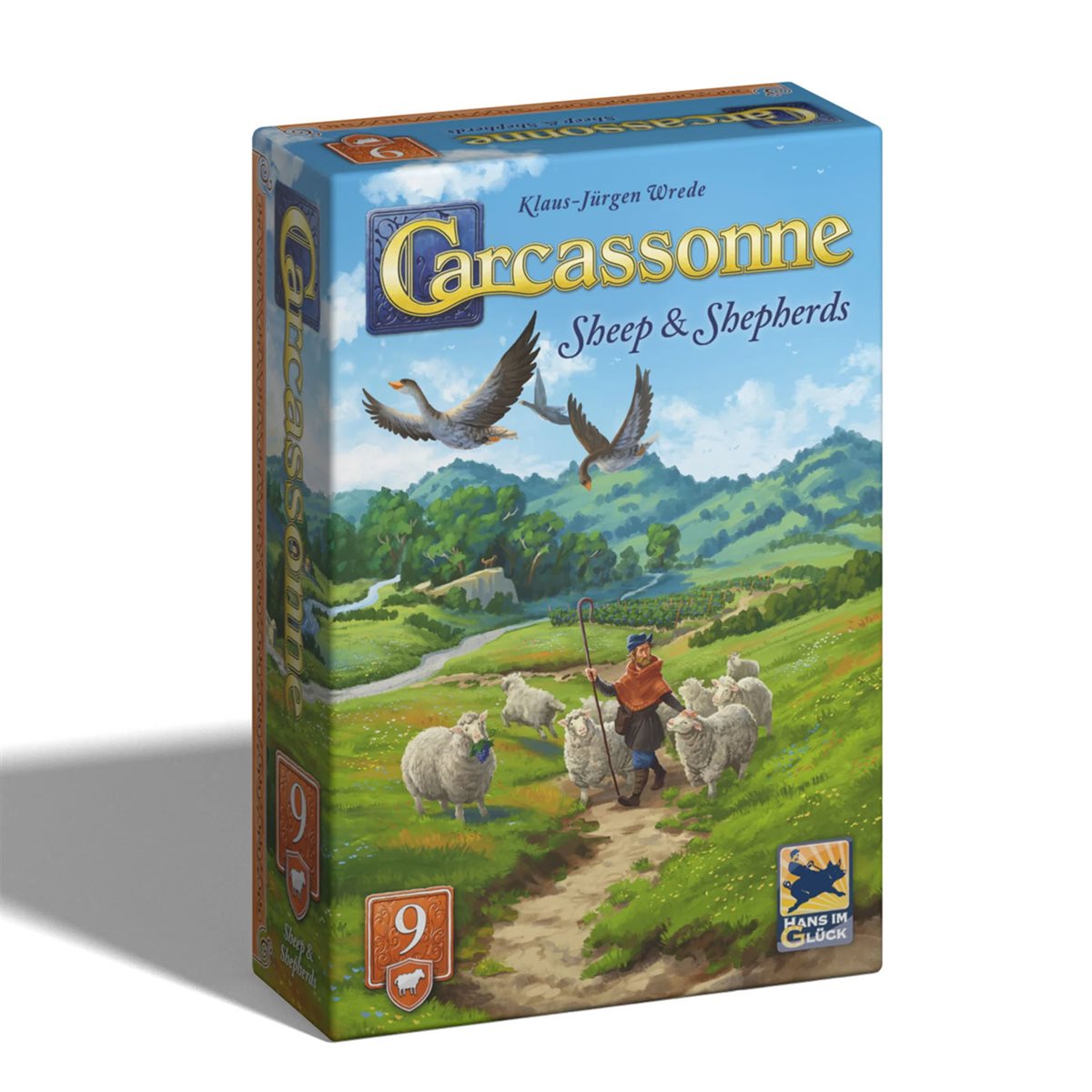 Carcassonne : Ext 9 : Moutons et Bergers (FR) - Réassort