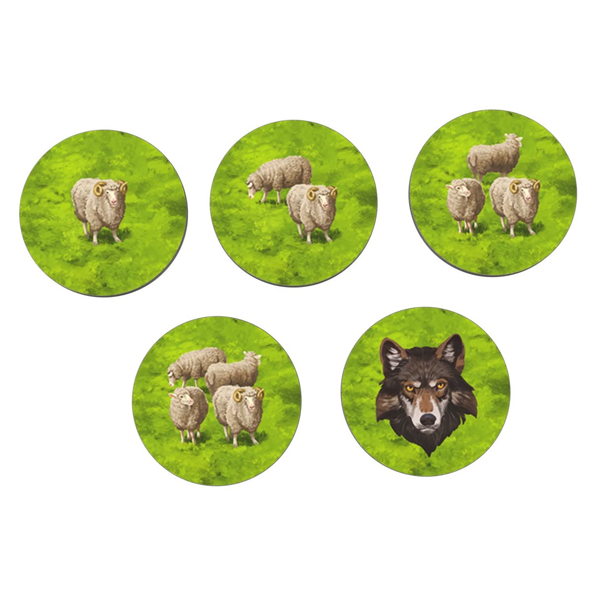 Carcassonne : Ext 9 : Moutons et Bergers (FR) - Réassort