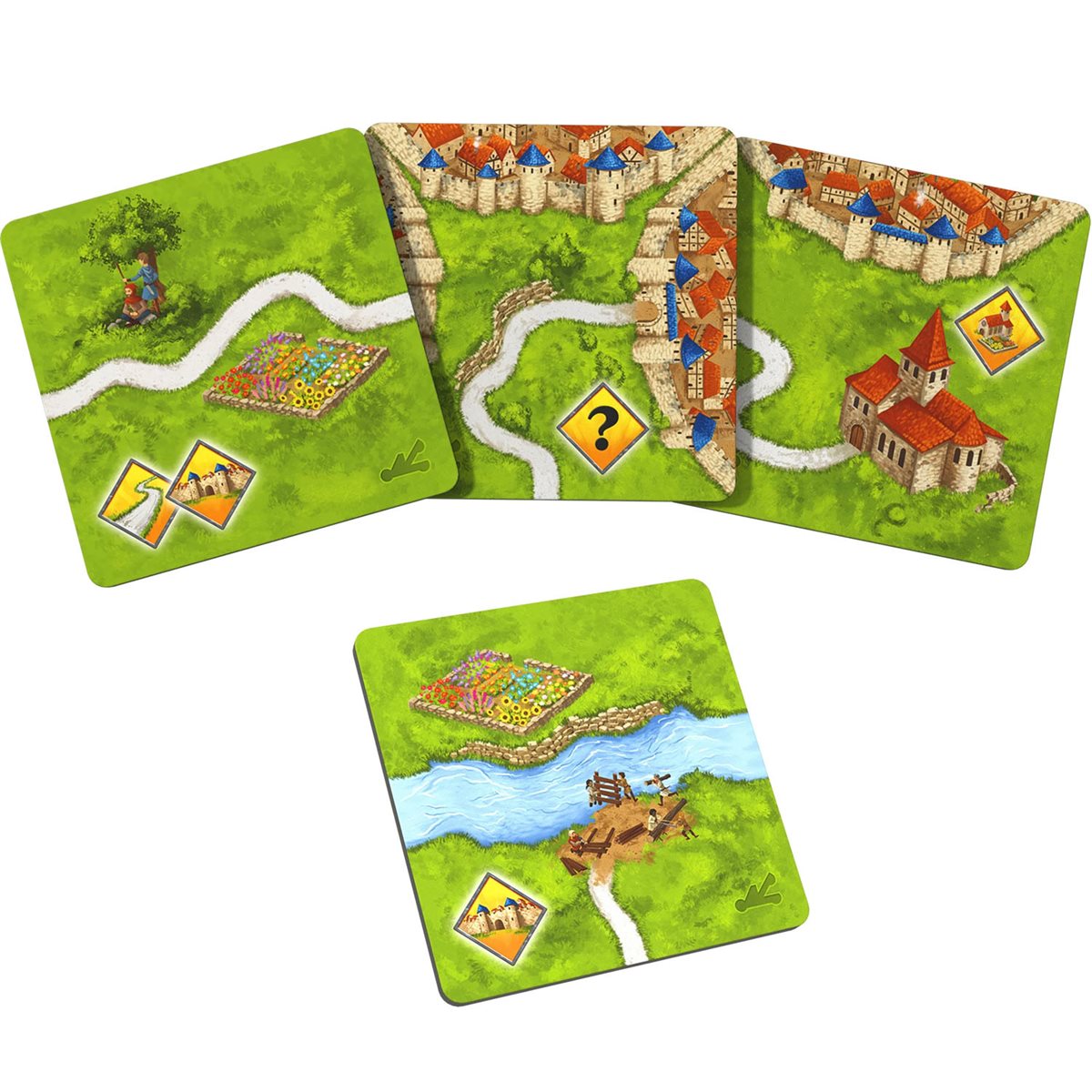 Carcassonne: Exp 7: Siege & Defence (EN) - Refresh