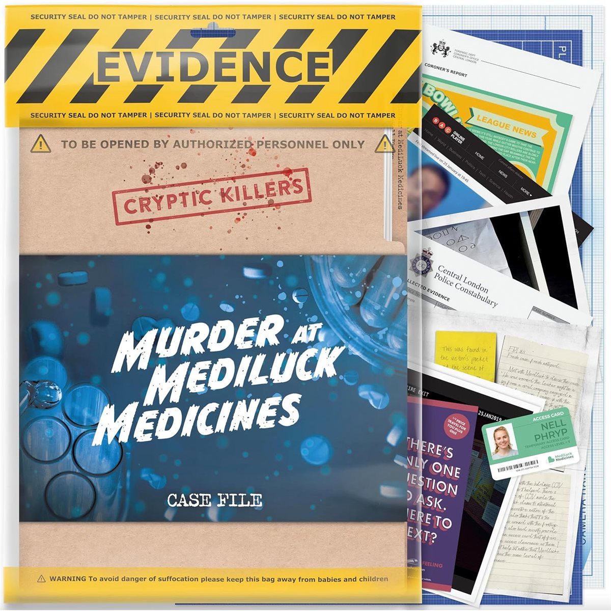 Cryptic Killers - Meurtre aux Médicaments Mediluck