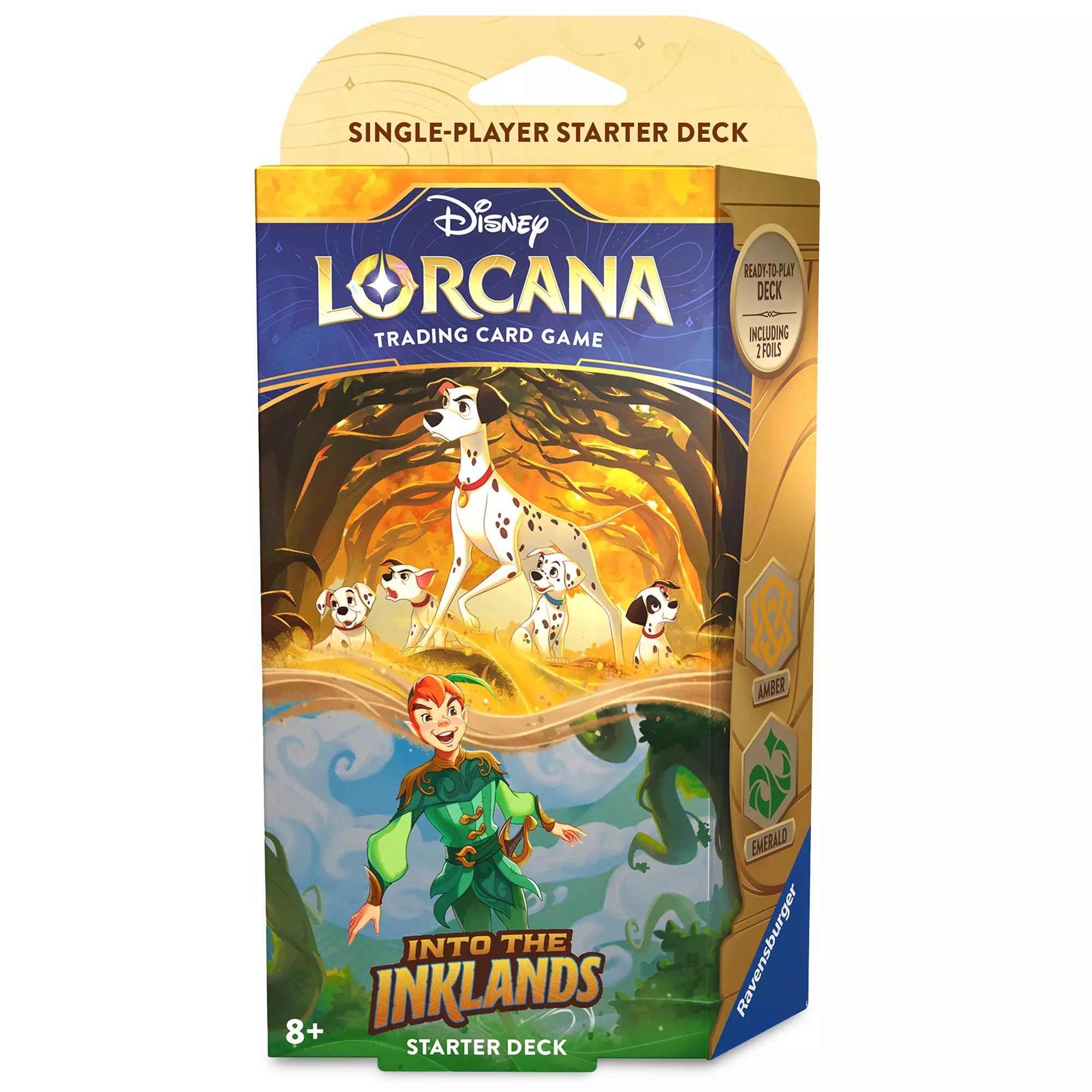 Disney Lorcana: Into the Inklands: Starter Deck - 101 Dalmatians/Peter Pan