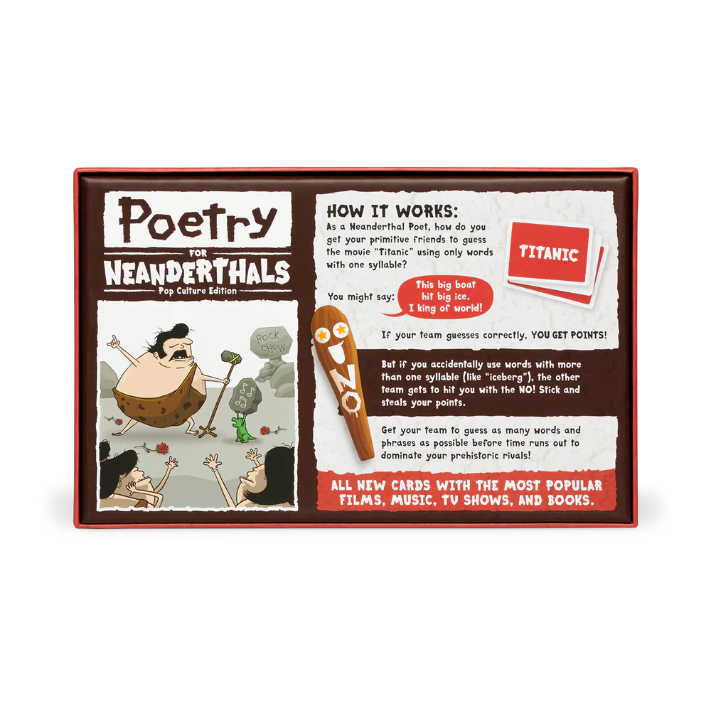 Poetry for Neanderthals - Culture Pop