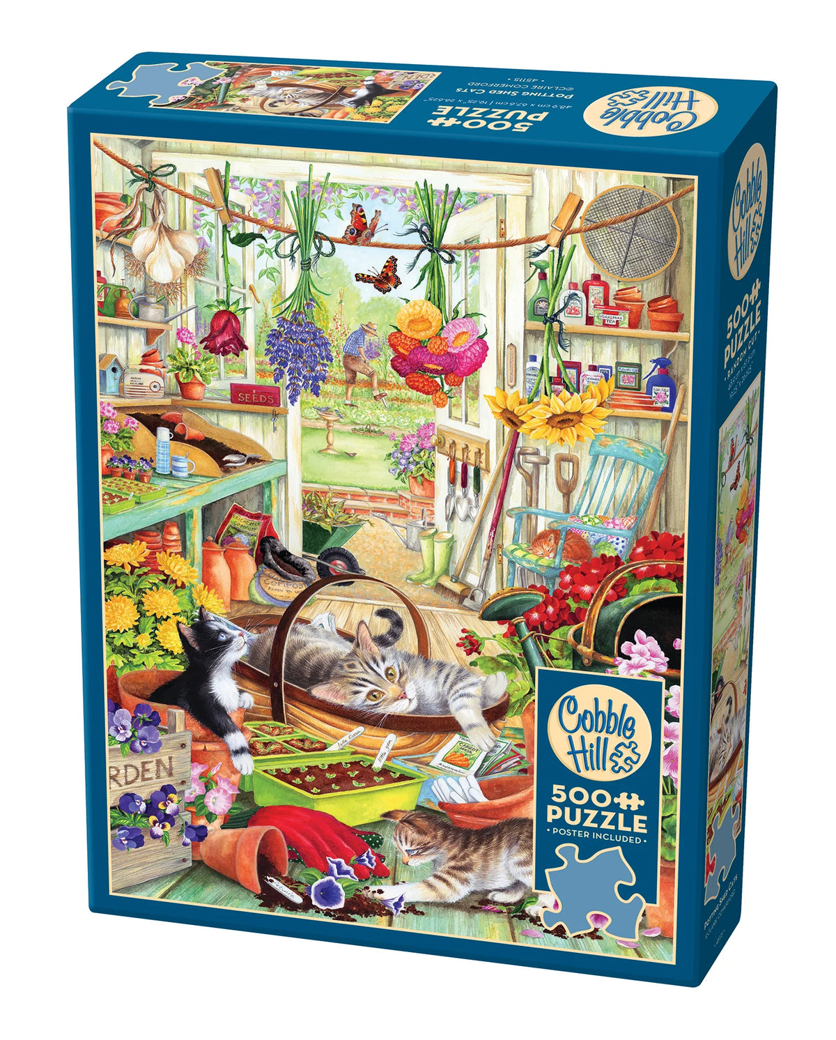 Puzzle : 500 chats à la cabane de jardin
