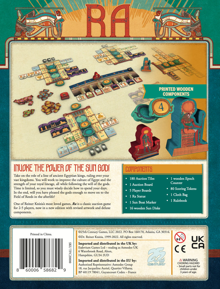 Ra - Le Jeu de Plateau (Édition Standard)