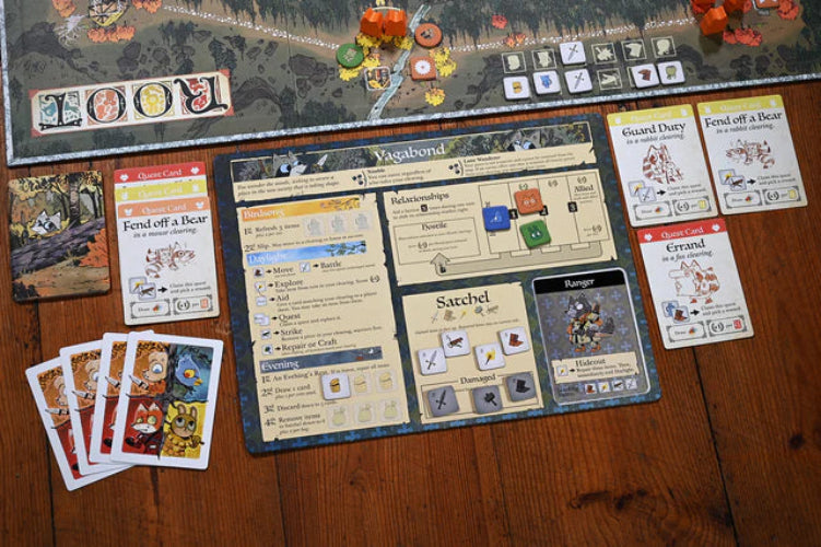 Root : Un jeu de Derrière-Bois de Puissance et de Droit