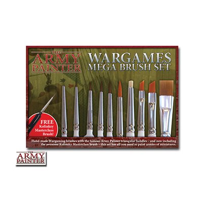 Army Painter : Kit de démarrage ultime de pinceaux pour le modélisme