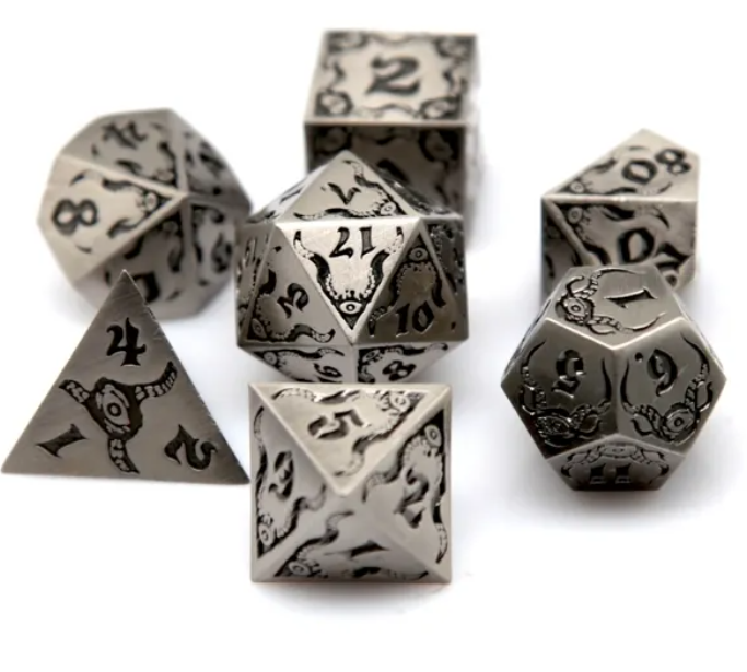 Metal Dice - Cthulhu&