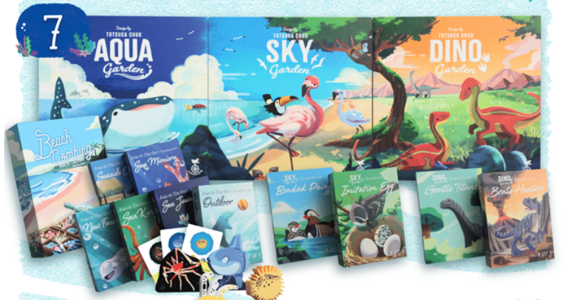 Aqua, Dino, & Sky Trilogy All in Kickstarter Bundle