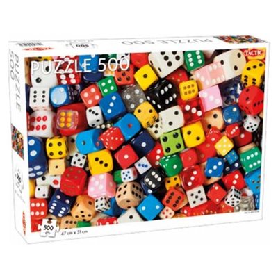 Casse-tête – 500 pièces – motif dés