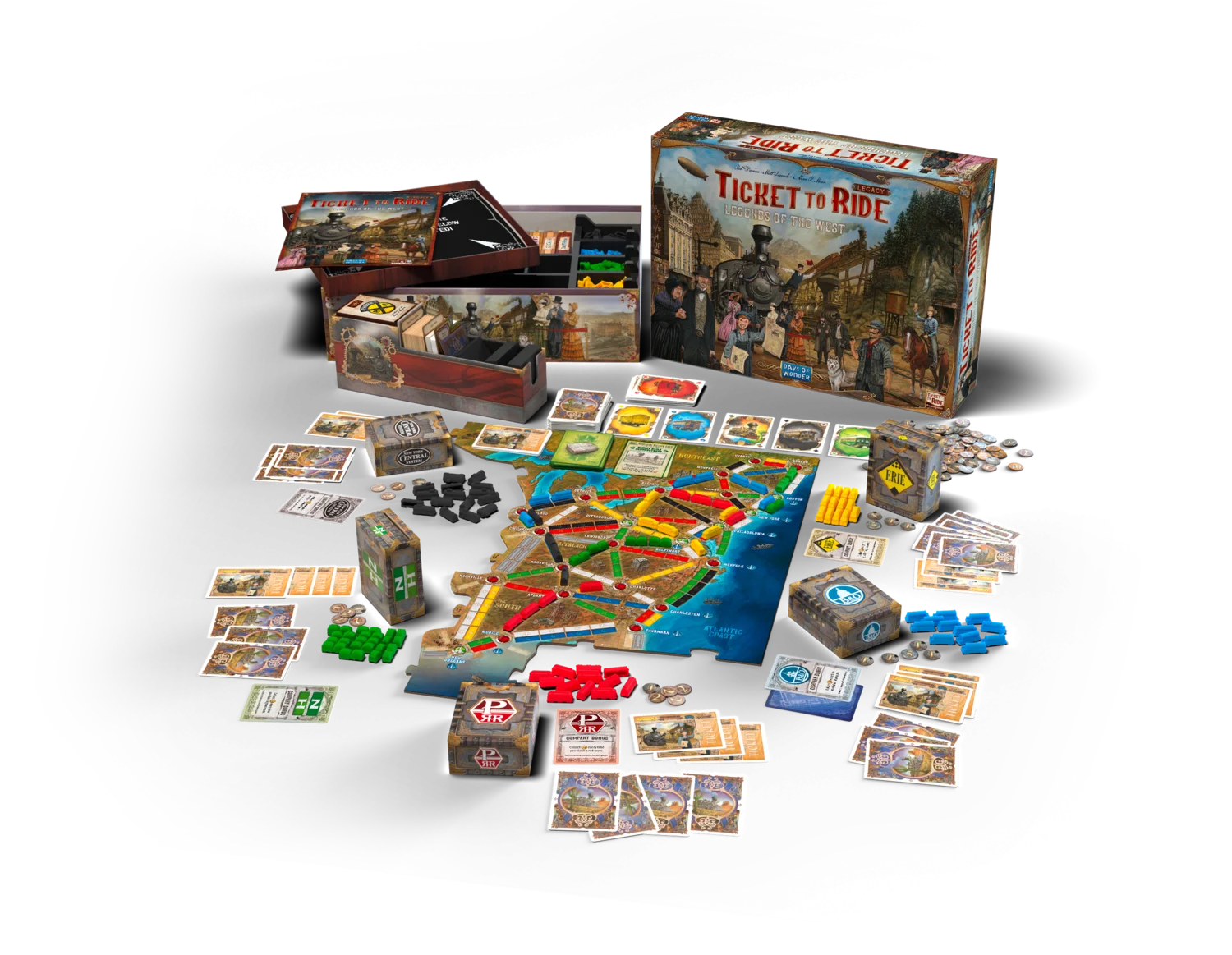 Ticket to Ride Legacy: Legends of the West