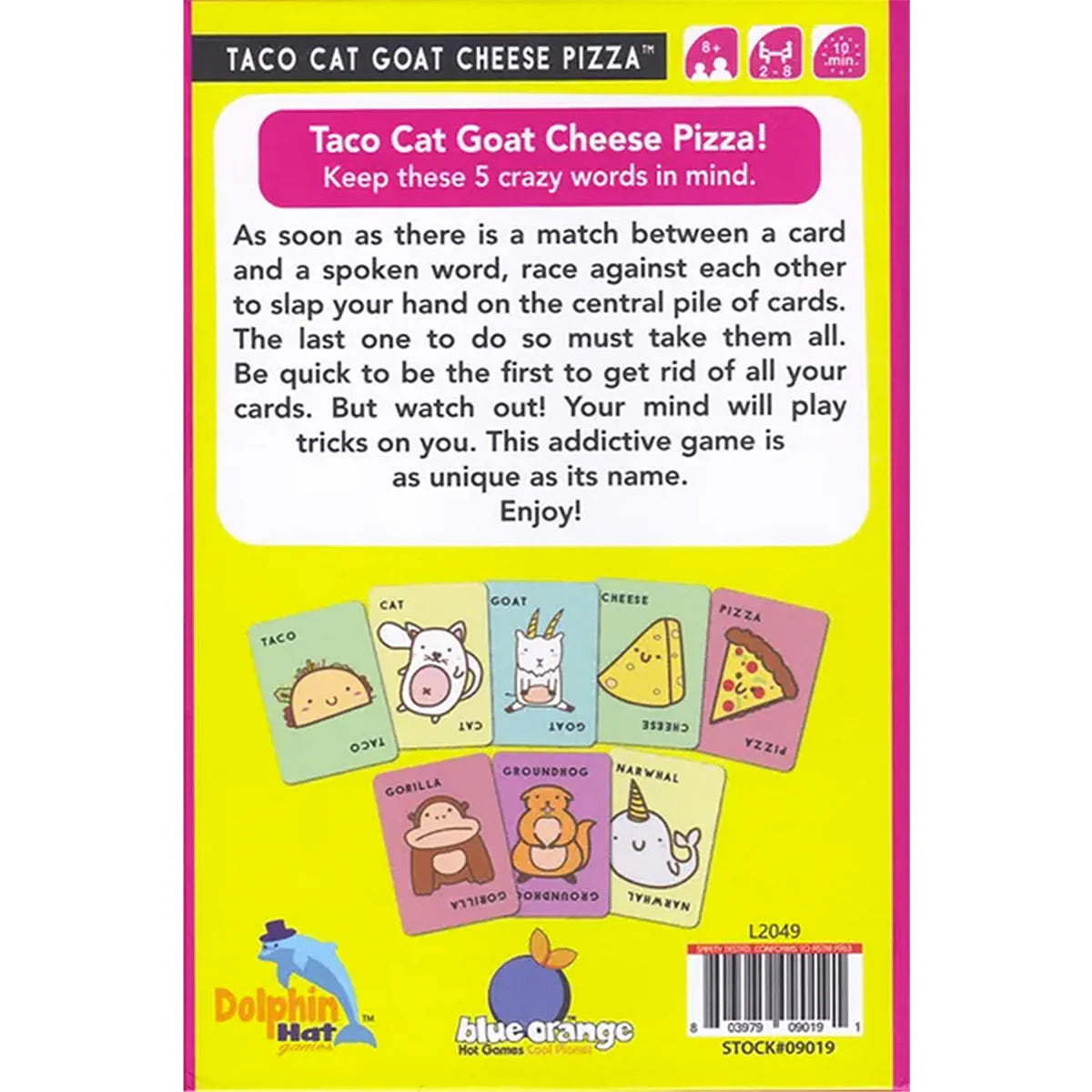 Taco Cat Goat Cheese Pizza