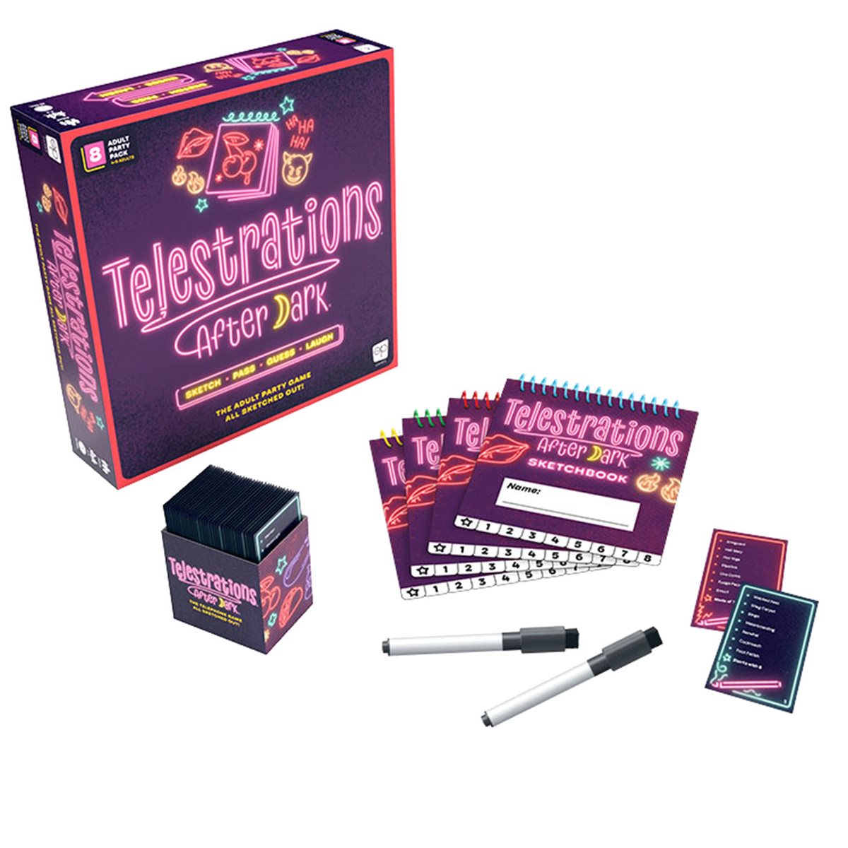 Telestrations® 8 Player - After Dark