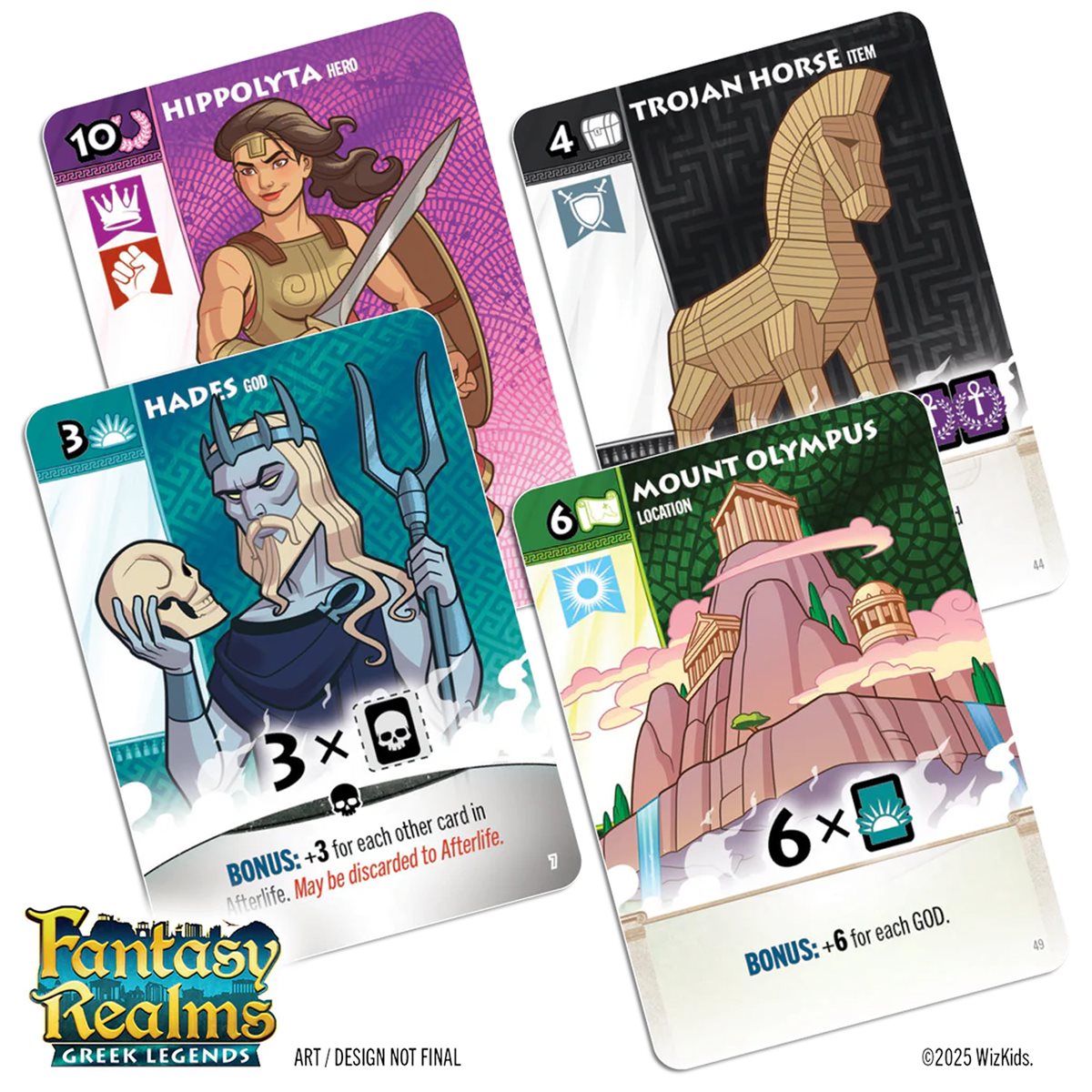 Royaumes fantastiques : Légendes grecques
