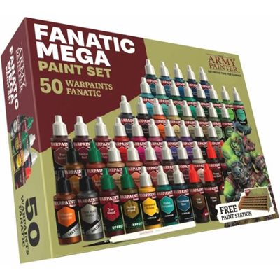 Army Painter : Warpaints Fanatic : Méga Kit de Peinture