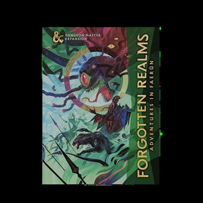 Donjons et Dragons : Les Aventures de Faerûn — Couverture alternative
