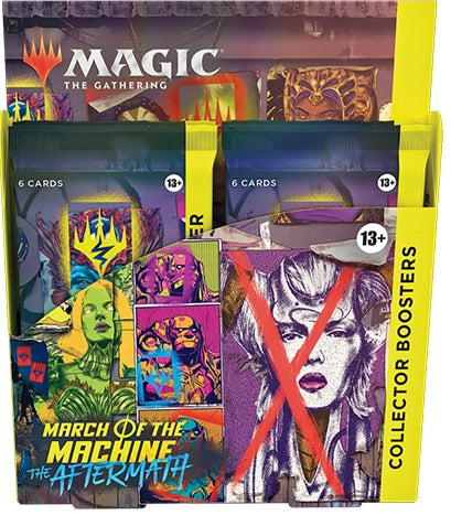 MTG March of the Machine Aftermath Collector Booster Pack