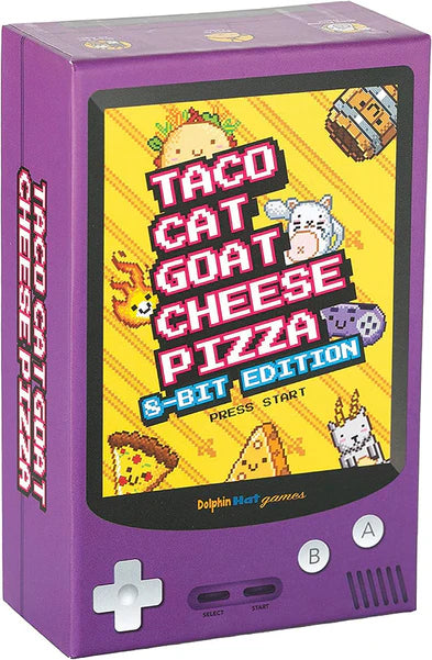 Taco Cat Goat Cheese Pizza: 8 Bit Edition – Table Top Cafe