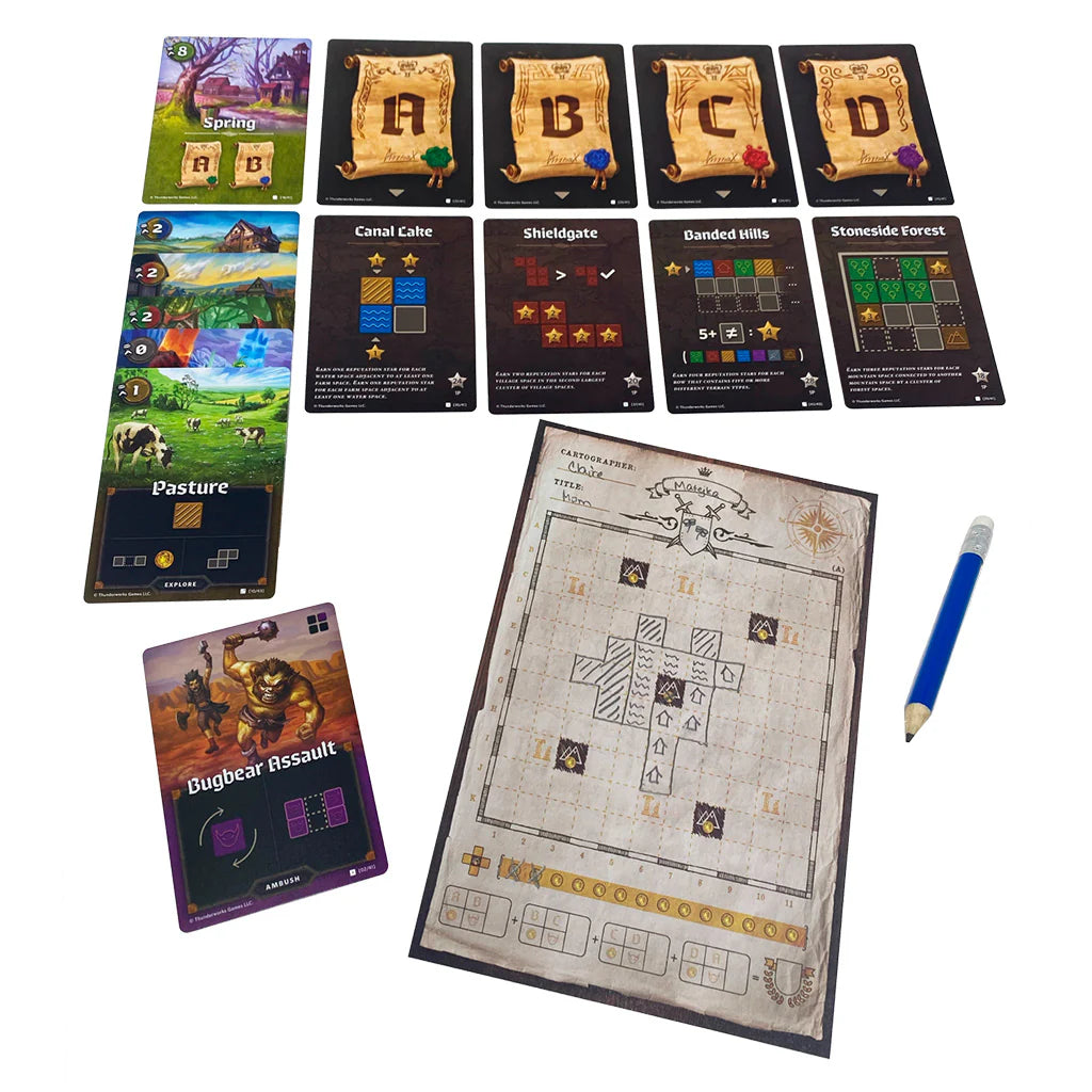 Cartographes : Une Légende de Roll Player