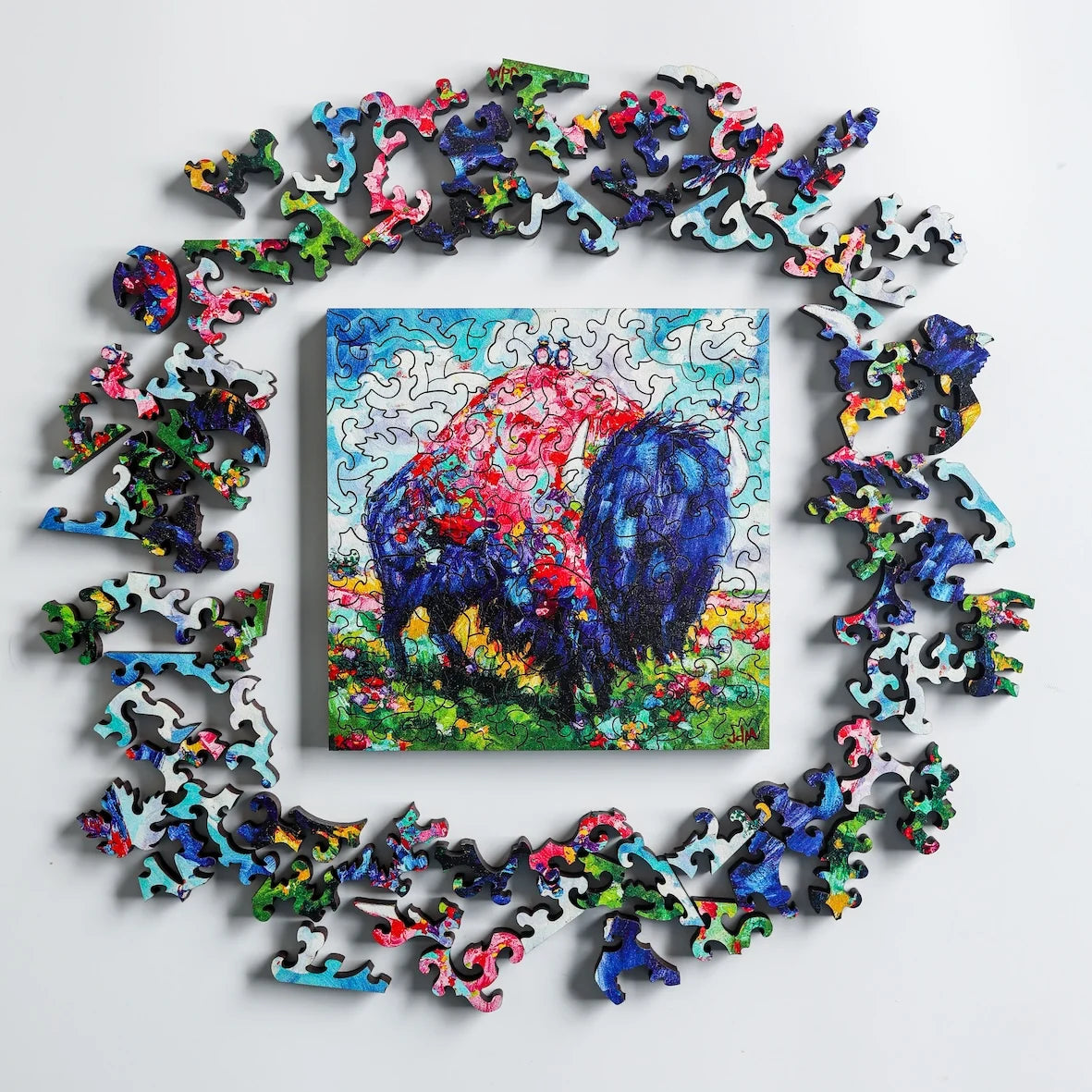Mini StumpCraft Jigsaw Puzzle: In Good Company