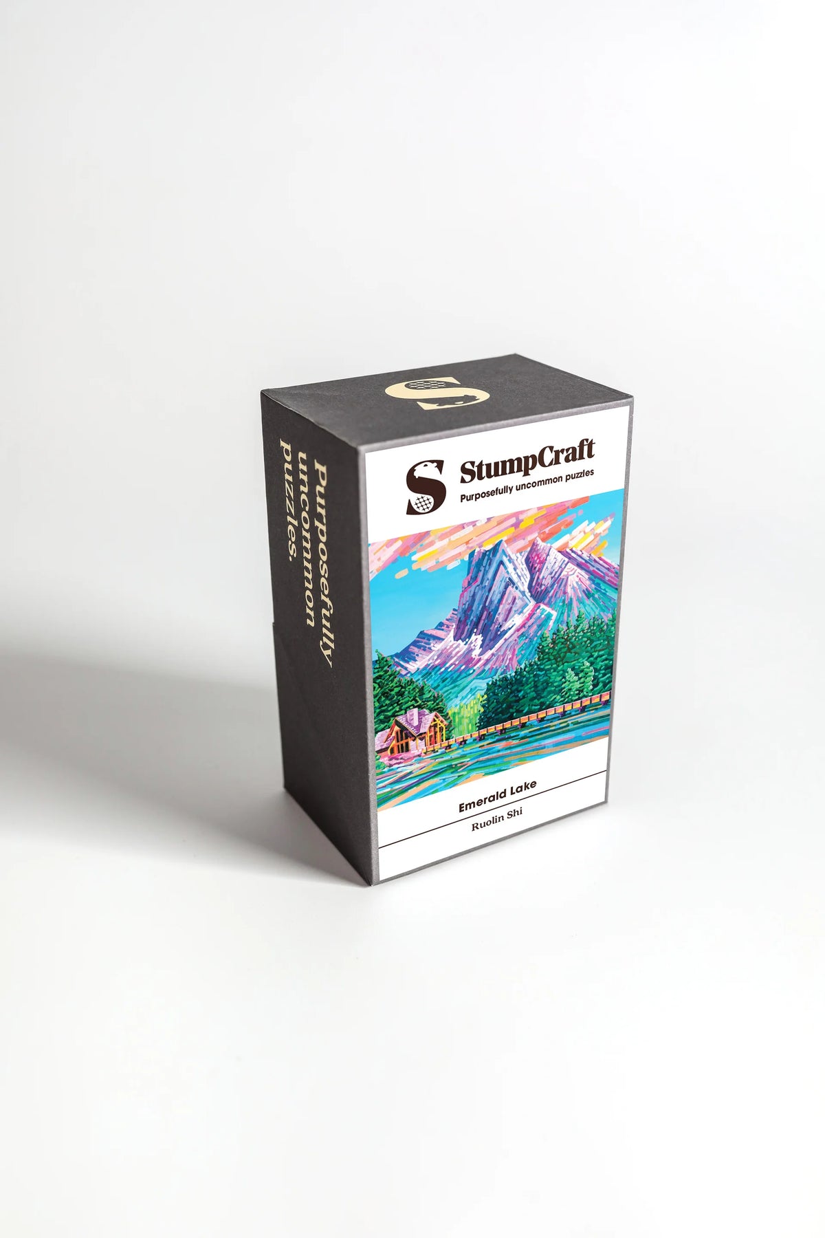 Mini StumpCraft Jigsaw Puzzle: Emerald Lake