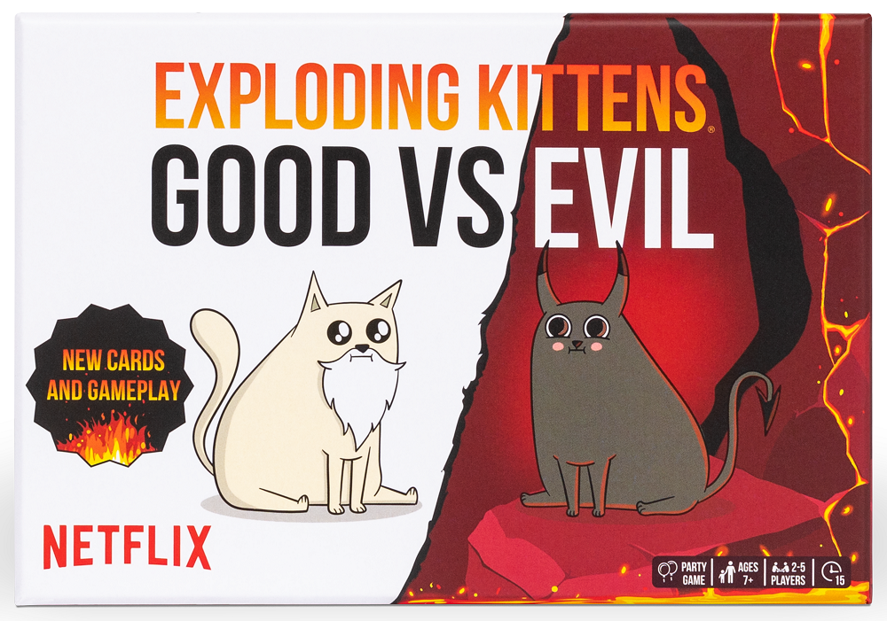 Exploding Kittens : Bien contre Mal