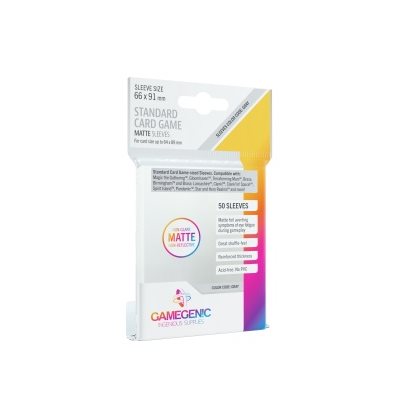 Protège-cartes : Protège-cartes standard mats Gamegenic (50)